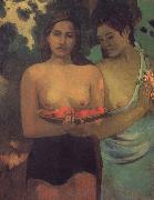 Paul Gauguin Safflower with breast oil on canvas